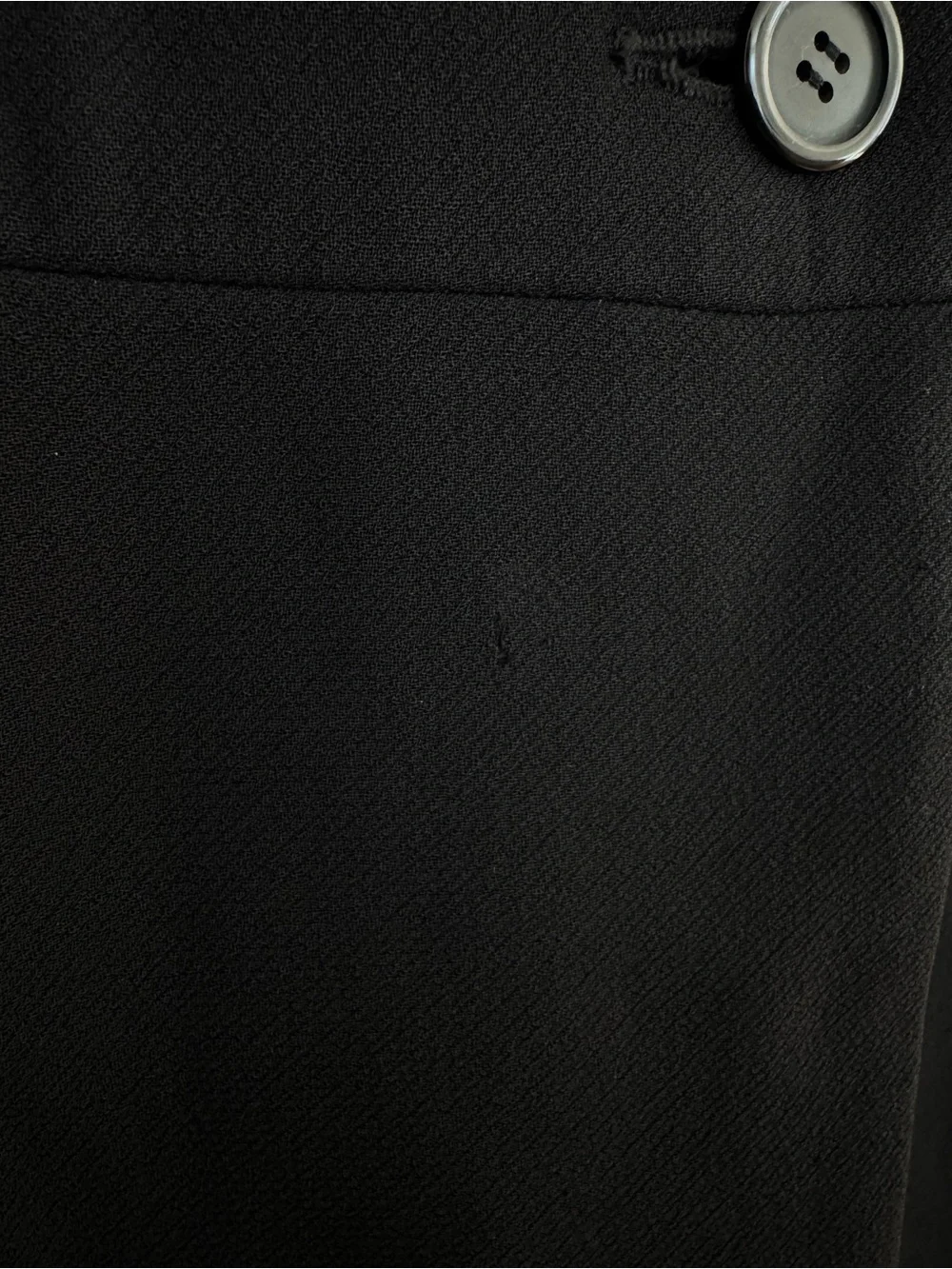 J. Crew Black Single-Breasted Wool & silk lining Pea Coat size 8